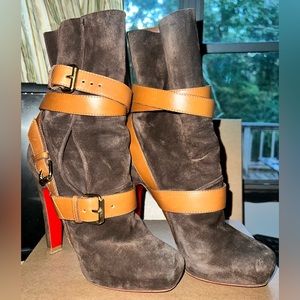 Preloved Christian Louboutin Guerriere 120mm, Sz. 38.5